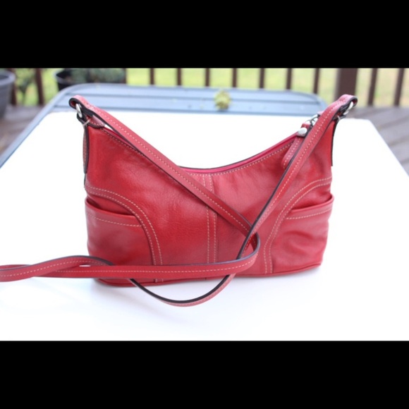 Fossil leather cross body bag - Picture 8 of 9